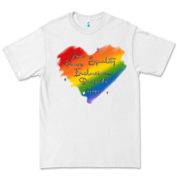 White kindness equality peace love inclusion diversity h Premium Tee - MaliasSmallBusiness