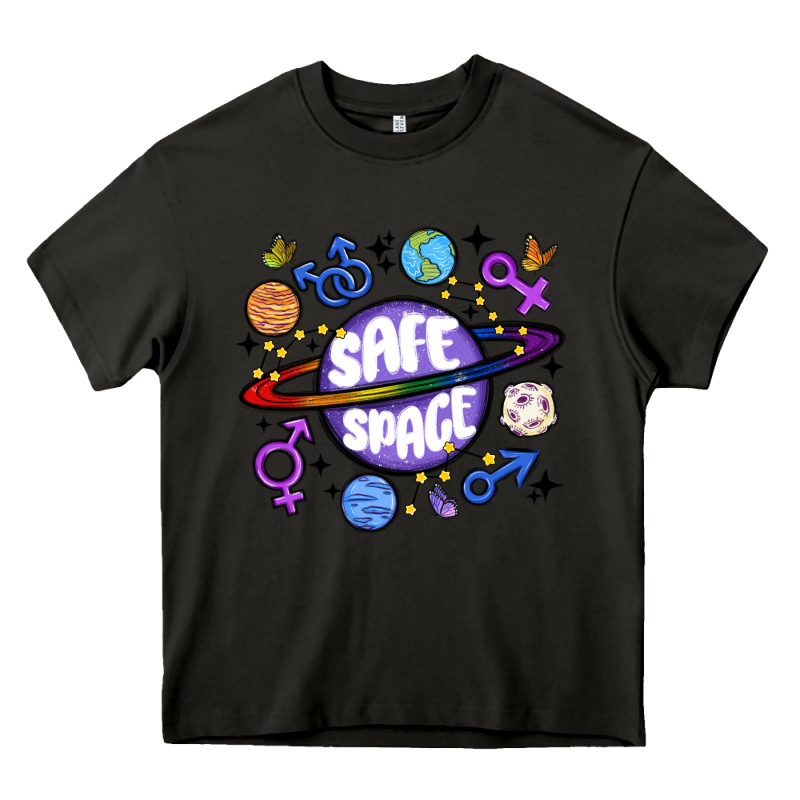 Safe Space Heavy Core Tee by MaliasSmallBusiness | Teevron
