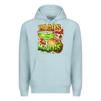 Blue Mist Tacos and margs Premium Hoodie - FaDigitalArtStudio