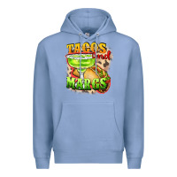 Colony Blue Tacos and margs Premium Hoodie - FaDigitalArtStudio