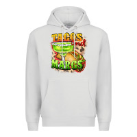 Dove Grey Tacos and margs Premium Hoodie - FaDigitalArtStudio