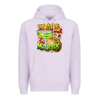 Lilac Tacos and margs Premium Hoodie - FaDigitalArtStudio