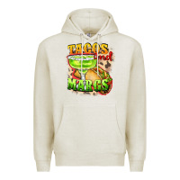 Oatmeal Heather Tacos and margs Premium Hoodie - FaDigitalArtStudio