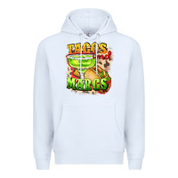 White Tacos and margs Premium Hoodie - FaDigitalArtStudio