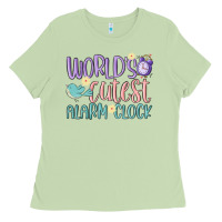 Matcha world's cutest alarm clock Ladies Tee - MaliasSmallBusiness
