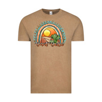 Vintage Coffee desert darlin' rainbow Vintage Tee - JahusDesignShop