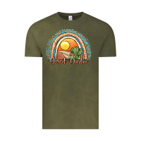 Vintage Olive desert darlin' rainbow Vintage Tee - JahusDesignShop
