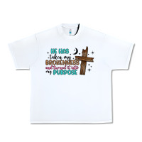 White he has taken my brokenness and turned it into my p Urban Heavy Tee - Artiststas