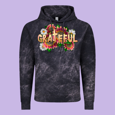 Grateful Religious Vintage Hoodie Designed By Lillyallendesigns
