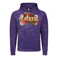 Cloud Purple Grateful Religious Vintage Hoodie - LillyAllenDesigns