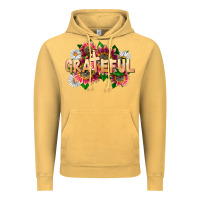 Vintage Mustard Grateful Religious Vintage Hoodie - LillyAllenDesigns