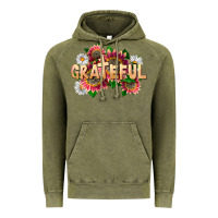 Vintage Olive Grateful Religious Vintage Hoodie - LillyAllenDesigns