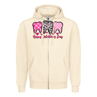 Sandshell happy valentines day dentist Zipper Hoodie - OliviaCreatesArt