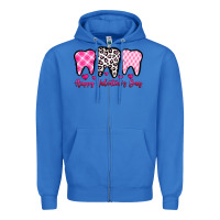 True Royal happy valentines day dentist Zipper Hoodie - OliviaCreatesArt
