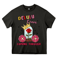 Asphalt delulu queen coming through Heavy Core Tee - MaliasSmallBusiness