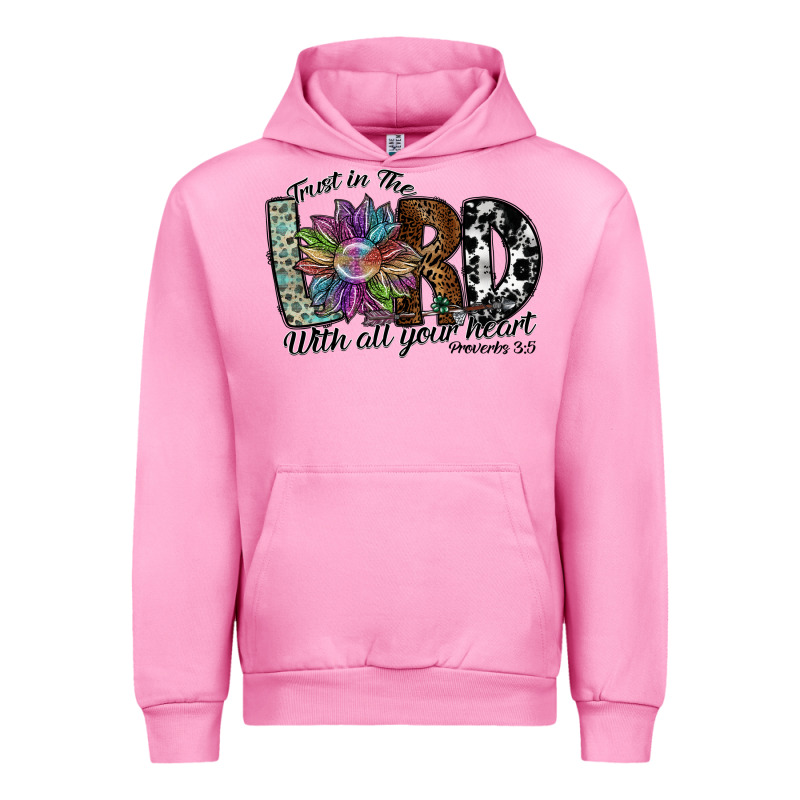 Trust In The Lord With All Your Heart Urban Hoodie by SublimationCraftShop | Teevron