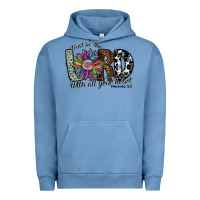 Pigment Pebble Blue trust in the lord with all your heart Urban Hoodie - SublimationCraftShop