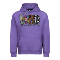 Tulip trust in the lord with all your heart Urban Hoodie - SublimationCraftShop