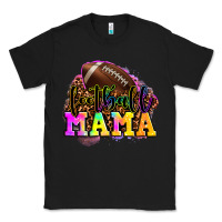 Black football mama Classic Tee - LillyAllenDesigns