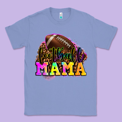 Football Mama Classic Tee Designed By Lillyallendesigns