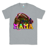 Heather Grey football mama Classic Tee - LillyAllenDesigns