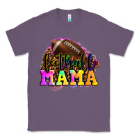Lavender football mama Classic Tee - LillyAllenDesigns