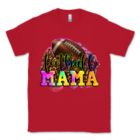 Red football mama Classic Tee - LillyAllenDesigns