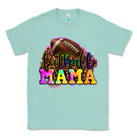 Seafoam football mama Classic Tee - LillyAllenDesigns