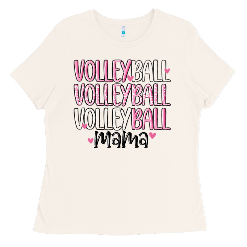Volleyball Mama Ladies Tee by MaliasSmallBusiness | Teevron