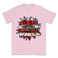 Bubblegum Pink american mom Classic Tee - JahusDesignShop