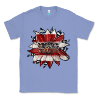 Colony Blue american mom Classic Tee - JahusDesignShop