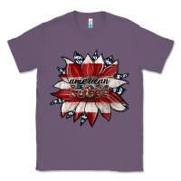 Lavender american mom Classic Tee - JahusDesignShop
