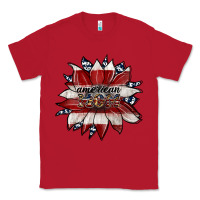 Red american mom Classic Tee - JahusDesignShop