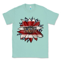 Seafoam american mom Classic Tee - JahusDesignShop