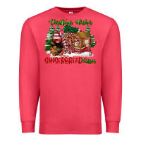 Cardinal christmas wishes gingerbread kisses Premium Sweatshirt - FaDigitalArtStudio