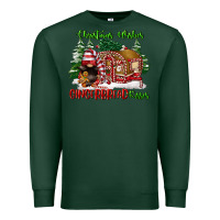 Sports Green christmas wishes gingerbread kisses Premium Sweatshirt - FaDigitalArtStudio