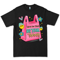 Black time for that retail therapy Premium Tee - MaliasSmallBusiness