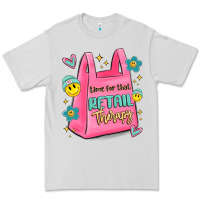 Dove Grey time for that retail therapy Premium Tee - MaliasSmallBusiness