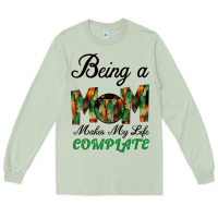Matcha Being A Mom Makes My Life Complete For dark Long Sleeve Tee - Bettercallsaul