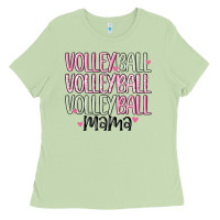Matcha volleyball mama Ladies Tee - MaliasSmallBusiness