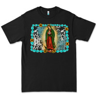 Black Gemstone our lady of Guadalupe Premium Tee - JahusDesignShop