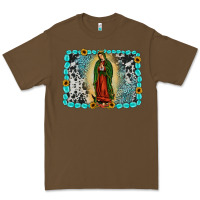Cacao Gemstone our lady of Guadalupe Premium Tee - JahusDesignShop