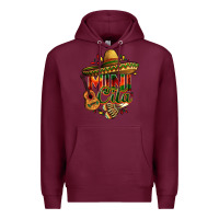 Burgundy Mini cita Premium Hoodie - FaDigitalArtStudio