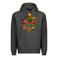 Charcoal Heather Mini cita Premium Hoodie - FaDigitalArtStudio