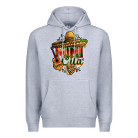 Heather Grey Mini cita Premium Hoodie - FaDigitalArtStudio
