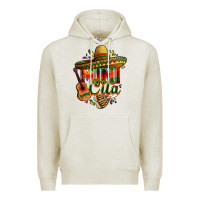 Oatmeal Heather Mini cita Premium Hoodie - FaDigitalArtStudio