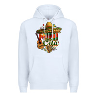 White Mini cita Premium Hoodie - FaDigitalArtStudio