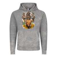 Cloud Rock Western Heifer Cow with crosses Vintage Hoodie - LillyAllenDesigns