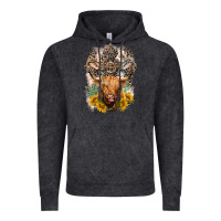 Vintage Black Western Heifer Cow with crosses Vintage Hoodie - LillyAllenDesigns