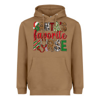 Toasted Coconut Santa's Favorite Nurse Heavyweight Hoodie - BundleAndBundleShop